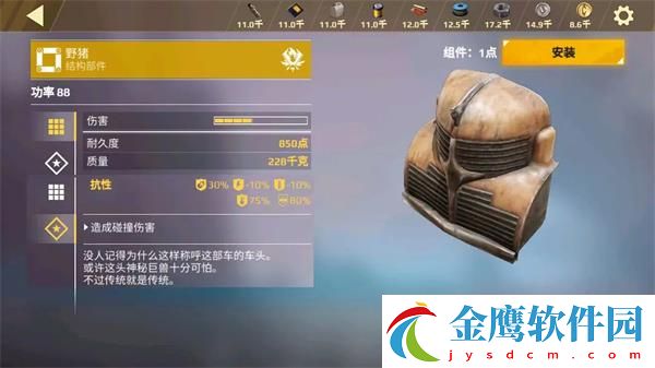 創(chuàng)世戰(zhàn)車結(jié)構(gòu)組件板件介紹